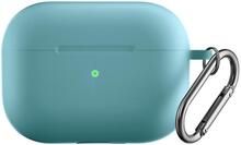 AirPods Pro 2 silicone case with buckle - Mint Green