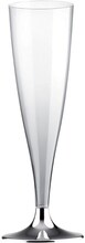 Champagneglas silver, 10-pack