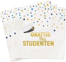 Servetter till Studenten, 16-pack