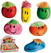 3-Pack Stressboll Smiley Stress Relax Funny Face Klämboll Fidget Toy