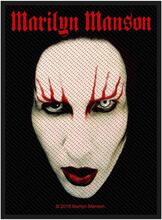 Marilyn Manson Standard Patch: Face (Loose)