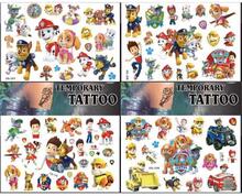 Paw patrol tatueringar - 4 ark - Barn tatueringar