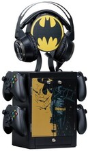 Numskull - DC Comics - Officiell förvaringsenhet för Batman-spel för 4 handkontroller - 10 spel - 1 headset