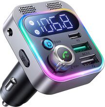SiGN Bluetooth 5.0 FM-sändare & snabbladdare för bil 48W