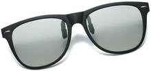 Clip-on Wayfarer Solglasögon för Befintliga Glasögon Grå