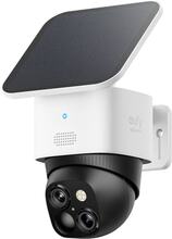 Eufy SoloCam S340 - Nätverksövervakningskamera - panorering / lutning - torn - väderbeständig - färg (Dag&Natt) - 3K - ljud - trådlös - Wi-Fi - med S