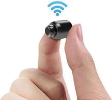 1080P HD X5 Mini WiFi Kamera Inkluderad Ljud detektor för hem kontor 140 grader mikro baby monitor