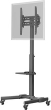 Goobay TV-presentationsställ Basic (storlek L) för TV-apparater eller monitorer mellan 37 och 70 tum (94-178 cm) upp till 35 kg