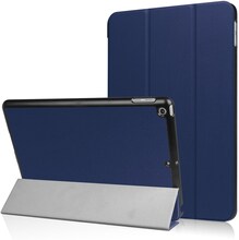 iPad 9.7" (2017 / 2018) Slim fit tri-fold fodral - Mörk Blå