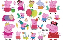 Peppa pig 15 st barntatueringar tatuering greta gris