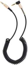 1.7m audio extender 3.5mm AUX male to make cable - Black