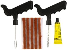 INF Däckreparationssats med gummi och verktyg 8 delar
