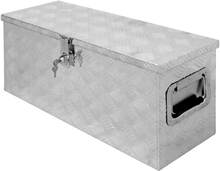 Verktygslåda aluminum transportlåda transportbox 73x24x32 cm verktygslåda Box