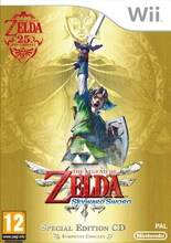 Zelda: Skyward Sword - Special Ed incl music CD - Nintendo Wii (begagnad)