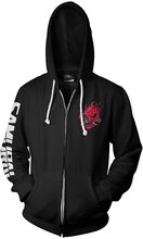 Jinx Cyberpunk 2077 Biggest Fan Zip-up Hoodie Medium Black