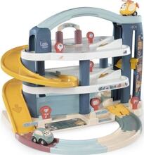 Smoby Liten Maxi Garage Bil Vroom Planet (140203)