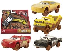 Disney Cars 3 Bilar Pixar CRAZY 8 Bumper Basher Mcqueen Cruz Mfl Välj
