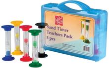 Timglas Teacher's Pack 5 st 30s, 1m, 3m, 5m, 10m