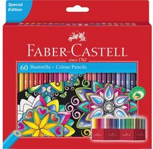 Faber-Castell - Castle box Colour pencil of 60