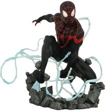 Marvel Comic Premier Collection Spiderman Miles Morales hartsstaty 23cm