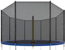 Säkerhetsnät till trampolin - 305 cm - ytterkant - 8 stolpar