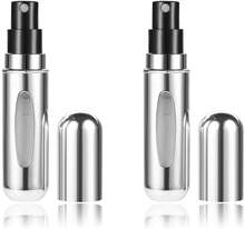 INF Mini refill parfymflaskor 2-pack Silver 5 ml