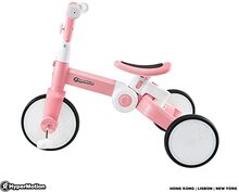 HyperMotion balanscykel hopfällbar trehjuling för barn, cyklar för barn, 5 i 1 för 2-åringar, cykel för småbarn, trehjuling, föräldrahandtag