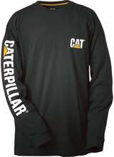 Caterpillar Trademark Banner L/S Tee / T-tröjor för män / T-tröjor