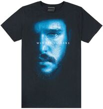Game of Thrones Herr Jon Snow Vintern är här T-Shirt