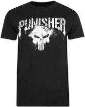 The Punisher T-shirt med text för män
