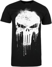 The Punisher T-shirt för män med dödskalle