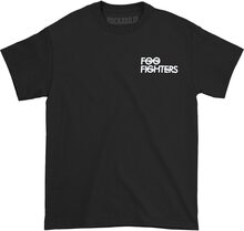Foo Fighters Unisex T-shirt med Flash-logotyp för vuxna