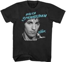 Bruce Springsteen Unisex T-shirt för vuxna med flod 2016