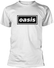 Oasis Unisex T-shirt med Decca-logotyp för vuxna