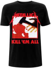 Metallica Unisex vuxen Kill Em All Tracks T-Shirt