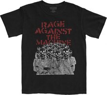 Rage Against the Machine Unisex vuxen Crowd Masks bomulls-T-Shirt