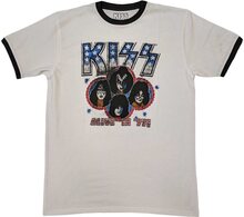 Kiss Unisex T-shirt för vuxna Alive in ´77