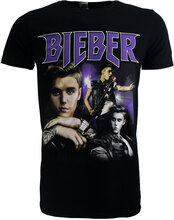 Justin Bieber Unisex vuxen Homage t-shirt i bomull