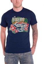 The Beach Boys Unisex vuxen Surfin USA tropisk bomulls t-shirt