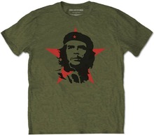 Che Guevara Unisex T-Shirt i bomull med logotyp för vuxna