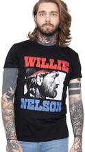 Willie Nelson Unisex Adult Stare Cotton T-Shirt