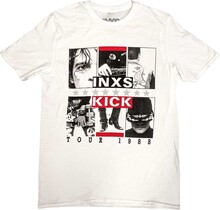 INXS Unisex vuxen Kick Tour T-shirt