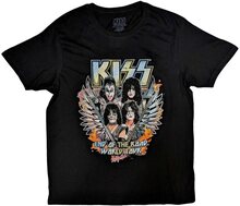 Kiss Unisex vuxen End Of The Road Wings Back T-shirt med tryck
