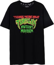 Teenage Mutant Ninja Turtles: Mutant Mayhem T-shirt med logotyp för män