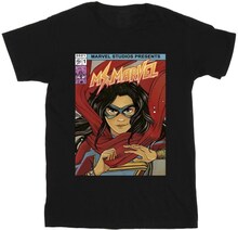 Marvel Mens Ms Marvel Comic Poster T-Shirt