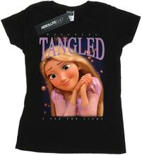 Disney Dam/Tjej Trassel Rapunzel Montage Bomulls-T-shirt