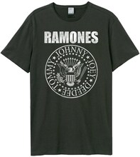 Amplified Unisex vuxen Classic Seal Ramones T-Shirt
