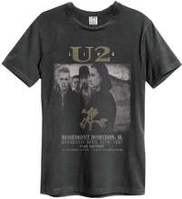 Amplified Unisex T-Shirt för vuxna Live U2