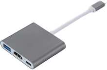 INF USB-C Multiport Adapter till USB (PD), USB-C, 4K HDMI-kompatibel