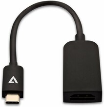 USB C till HDMI Adapter V7 V7UCHDMISL-1E Svart